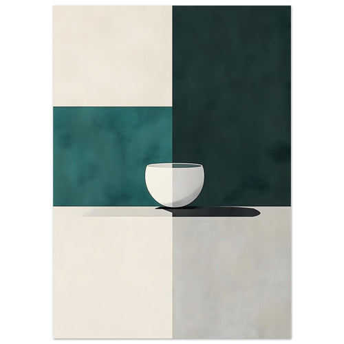 Artfulprints  Boho – Cup and shape   poster 50x70 cm - vtwonen shop