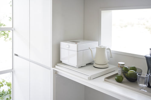 Yamazaki Uitschuifbare Keukenplateau - Tower - Wit - vtwonen shop