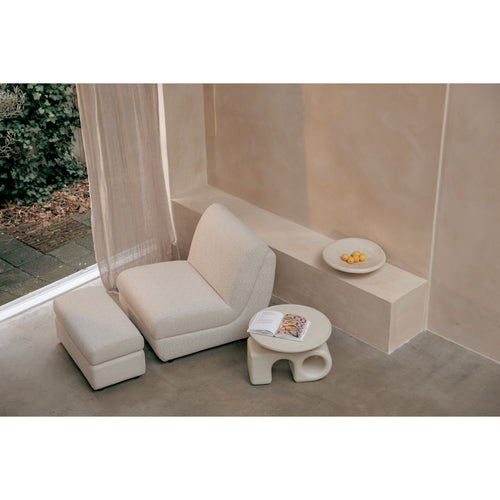 Zuiver Mississippi Hocker Buiten - Beige