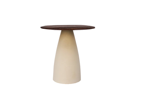 Brix salontafel Marron - beige - mangohout - 50cm - vtwonen shop