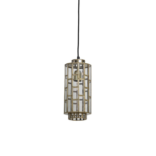 Light & Living hanglamp Søstrene - brons - 15x15x31 cm