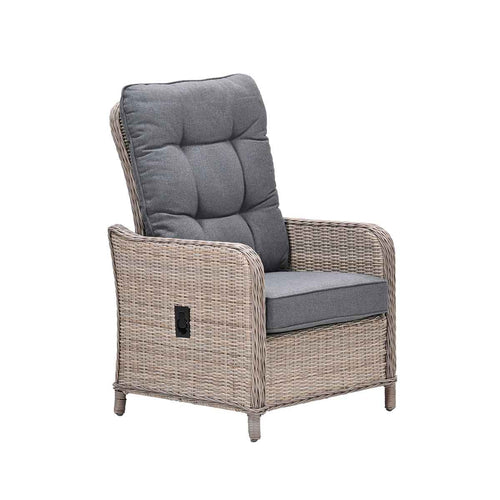 Garden Impressions loungeset - Nova - Lucas vintage willow - 5-delig verstelbaar
