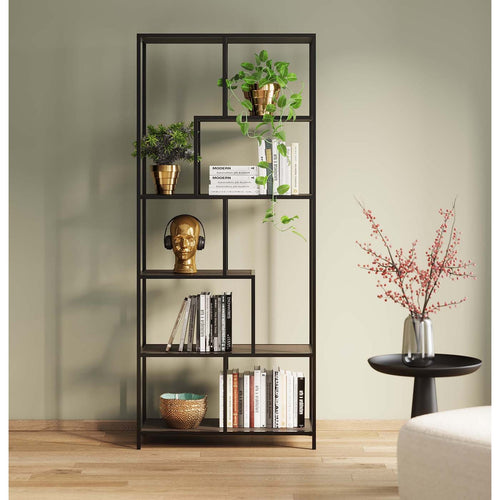 Kare Design Bookshelf Loftie 185x77cm zwart