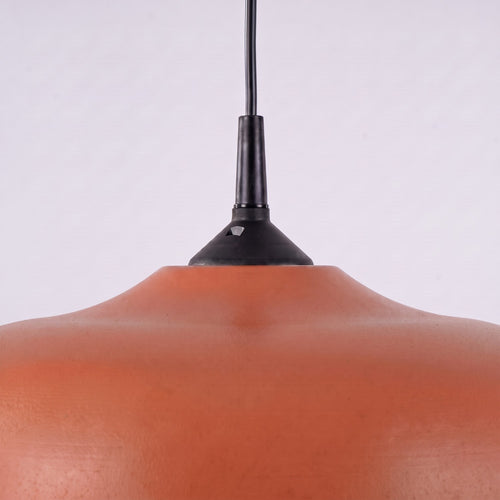 Sollux Lighting Hanglamp GINA rode oker - 38x38x74cm