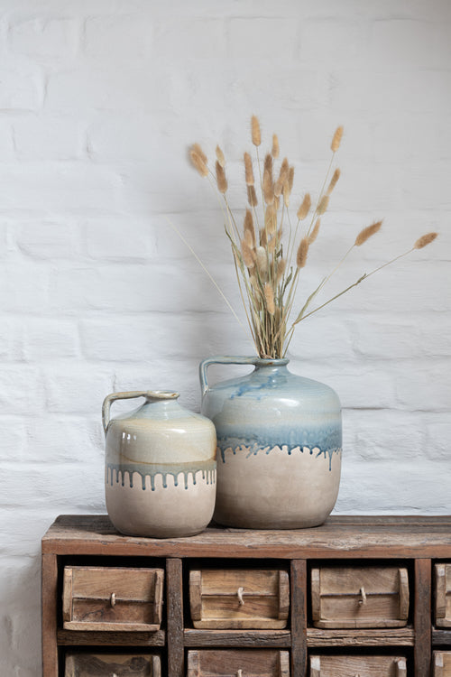 J-Line droogbloemen - Bundel Hazenstaart - riet - naturel - vtwonen shop