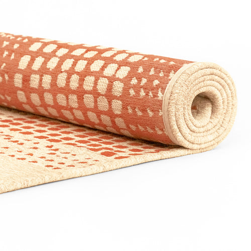 Ecorugs vloerkleed Grenadine - rood - 140x200cm