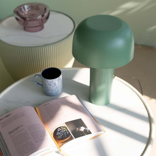 Kare Design Tafellamp Loungy - groen sage - vtwonen shop