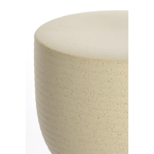 Light & Living bijzettafel Finca - wit - Ø28.5cm - vtwonen shop