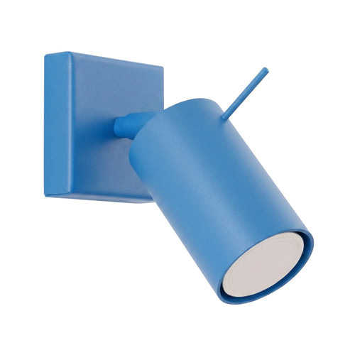 Sollux Lighting Wandlamp RING azuur - 8x16x8cm