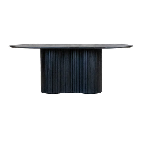 Giga Meubel Eettafel Ava - Ovaal - Mangohout - 200cm - vtwonen shop