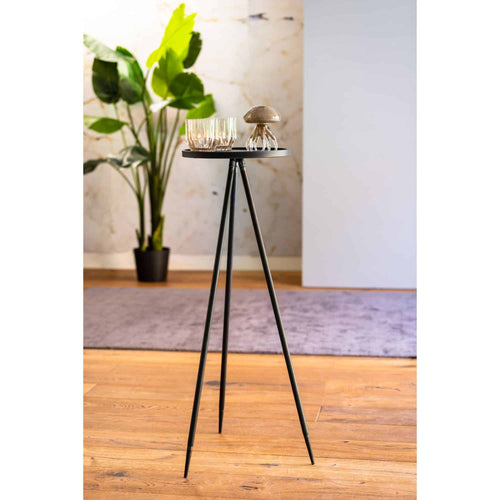 Light & Living bijzettafel ENVIRA - zwart - Ø35cm - vtwonen shop