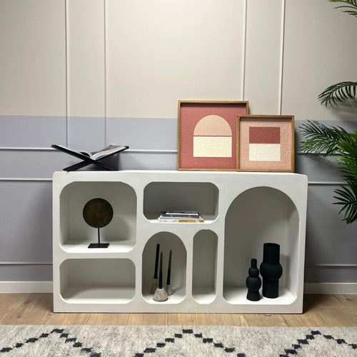 StarFurn Dressoir Caya - Wit Hout - 160x33x90cm - vtwonen shop