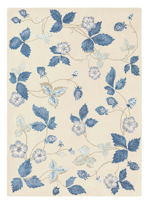 Laagpolig vloerkleed Wedgwood Wild Strawberry Cream 38108 250x350 cm - vtwonen shop