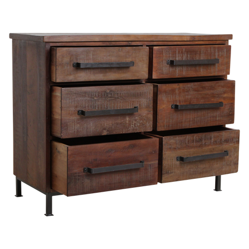 Raw Materials Factory dressoir - FSC-gerecycled hout - 116x46x90 cm - vtwonen shop