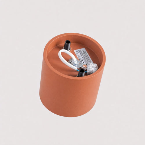 Sollux Lighting Plafondlamp ORBIS 1 rode oker - 10x10x10cm