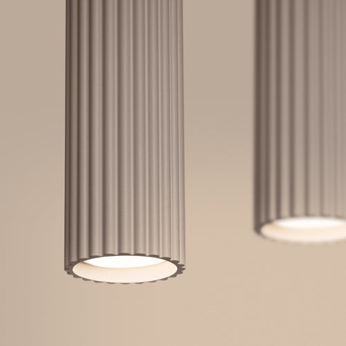 Sollux Lighting Hanglamp KARBON 4L taupe - 81x5x120cm