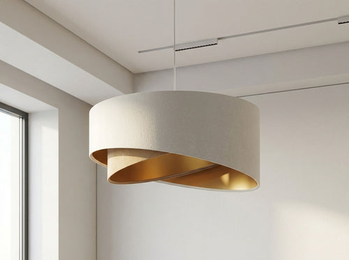 bpskoncept hanglamp Galaxy Elegant - beige-wit - Ø50 cm