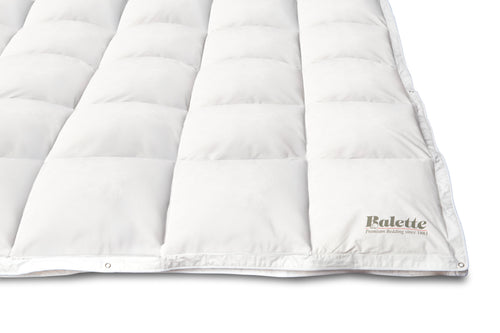 Balette Silver - 4-Seizoenen Donzen Dekbed - Europees Eendendons - 140x200