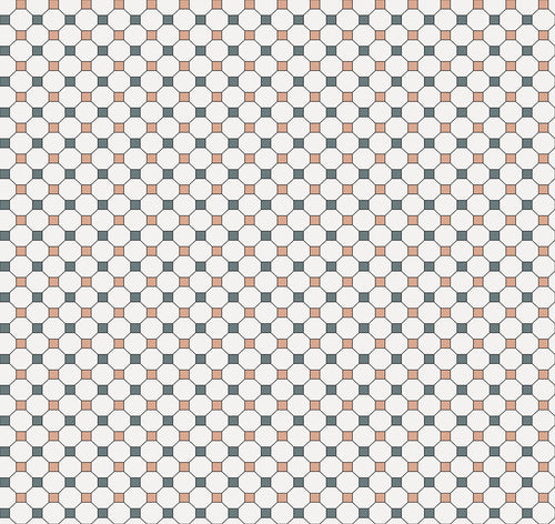 Sanders & Sanders behang ruiten beige en donkerblauw - 53 cm x 10 m - 640355 - vtwonen shop