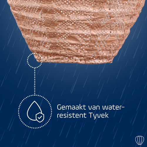 Lumiz solar lampion - mosaic balloon - 20 cm - roze - vtwonen shop