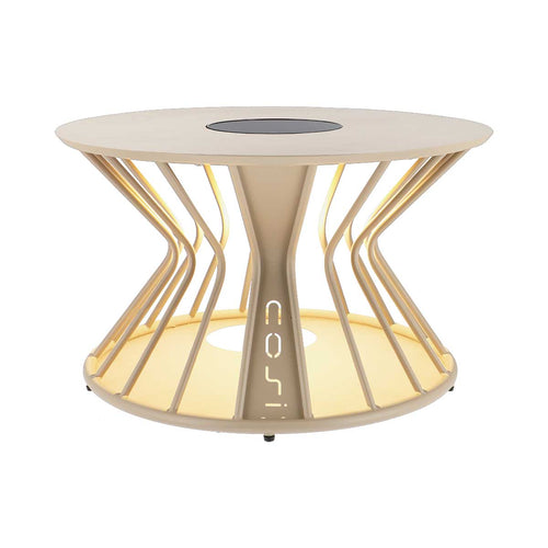 Cosilumia loungetafel met verlichting Ø70 x 41 cm - sandy beige - vtwonen shop