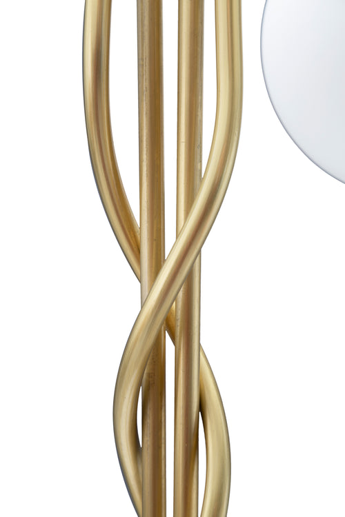 Mauro Ferretti vloerlamp - Ø 54x176 cm - goud