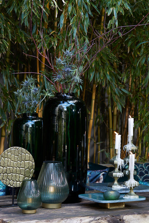 Light & Living kandelaar WAMBIRI - 10x9x33cm - groen - vtwonen shop