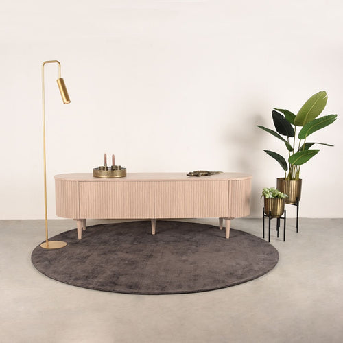 LABEL51 Tv-meubel Oliva - Naturel Eikenhout - 180x47x55cm - vtwonen shop