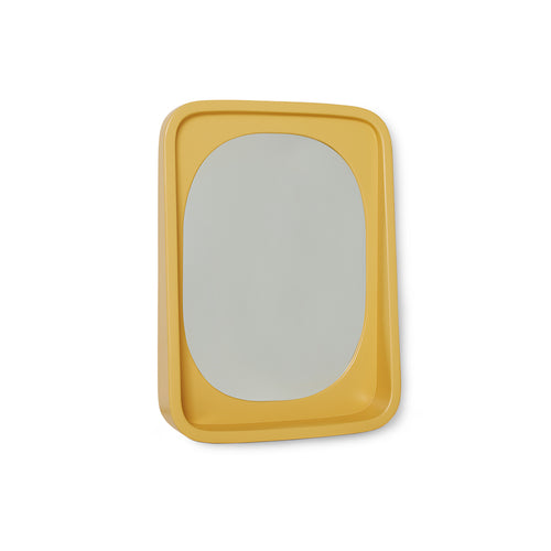 HKLIVING spiegel Curve – ochre – matt