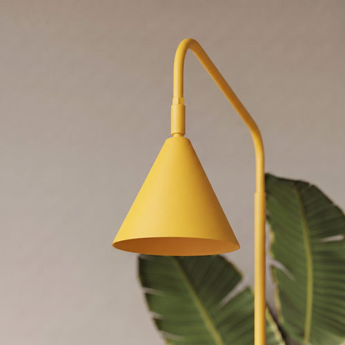 Sollux Lighting Vloerlamp NOX geel - 30x30x165cm