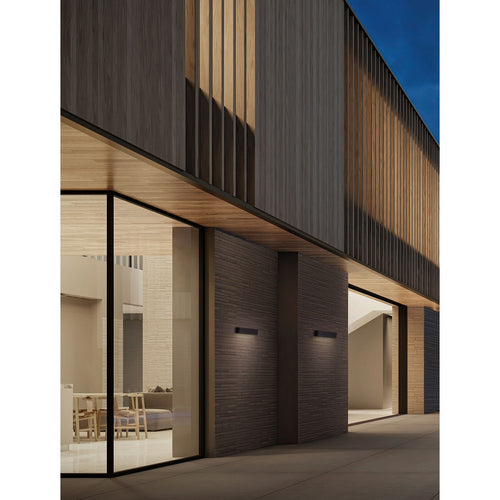 Nova Luce ALLURE Buitenwandlamp met neerwaartse verlaging, zandkleurige LED-lamp, 8W, 502lm, IP65, 3000K