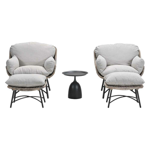 Garden Impressions loungestoelen Selene - Mati vintage willow - 3-delig