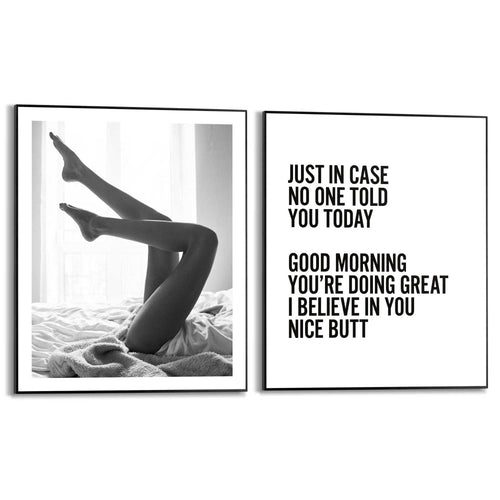 Reinders schilderijen set Positieve Start - 50x40cm