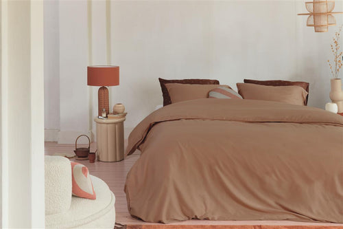 vtwonen decoratiekussen Bold Round - dia 40 cm - perzik - vtwonen shop