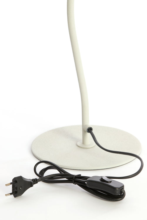 Light & Living tafellamp ELIMO - wit - Ø25x67cm - vtwonen shop