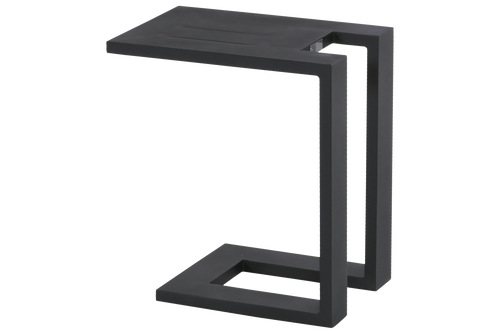 Hartman Bijzettafel Tim - Zwart Aluminium - 32x48x53cm - vtwonen shop