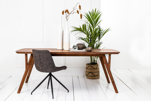 Light & Living eettafel QUENZA - 200x100x76cm - bruin