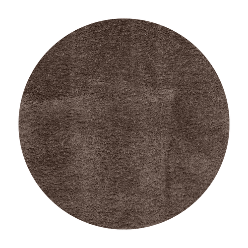 Interieur05 Rond hoogpolig vloerkleed Fender taupe - 240 x 240 cm - vtwonen shop