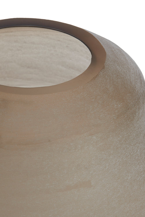 Light & Living vaas NAYORO - Ø31x42cm - bruin - vtwonen shop