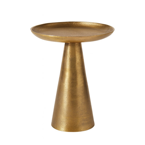 StarFurn Salontafel Daisy - Rond Goud Metaal - 40x40x60cm - vtwonen shop