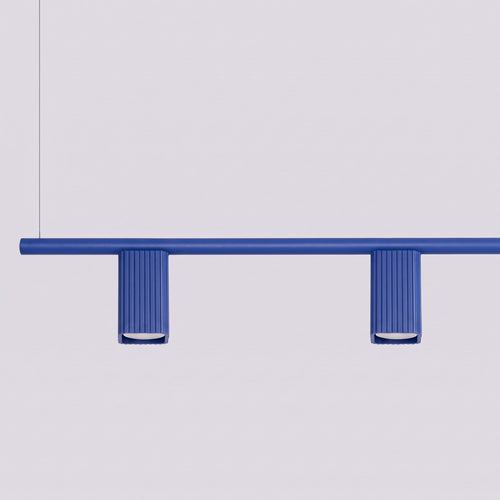 Sollux Lighting Kroonluchter RAYO 4 ultramarijn - 122x6x208cm