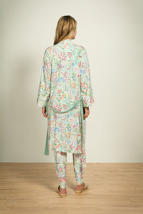 Pip Studio - Naomi Kimono - Dames - Querida - Wit - XXL - vtwonen shop