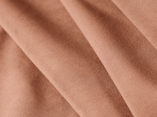 Micadoni rechter hoekbank Ruby 5-zits, flueel, roze - 180x366x69cm