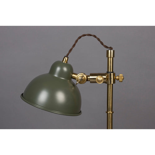 Dutchbone Todd Tafellamp/ Bureaulamp Groen - vtwonen shop