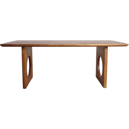 Bullnose Chamfered Loop mangohouten eettafel  - 240 cm