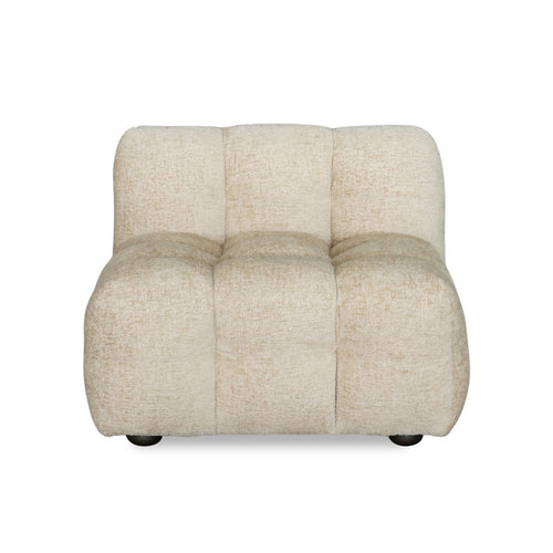 DÉJA Living Fauteuil Cillán - Beige Stof - 95x105x74cm