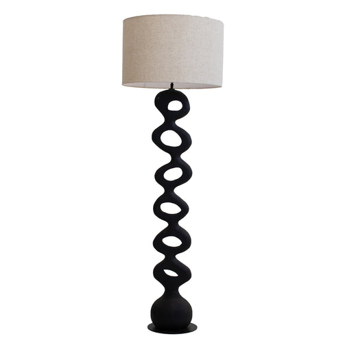 Giga Meubel Vloerlamp Savio - Zwart - vtwonen shop