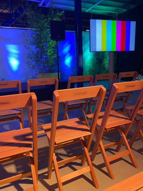 MaximaVida houten festival stoel Berlijn inklapbaar - 2 stuks - vtwonen shop