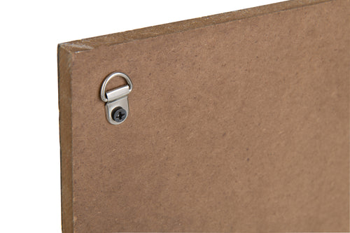 J-Line plakkaat Direction Piste Noire/Apres-Ski - hout - zwart/wit - 2 stuks - vtwonen shop