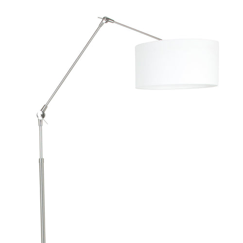 Steinhauer vloerlamp prestige - 1 lichts - 145x 250 cm - mat chroom wit - vtwonen shop